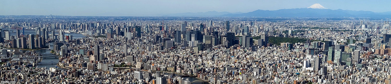 another panoramic of Tokyo | made w/ Imgflip meme maker