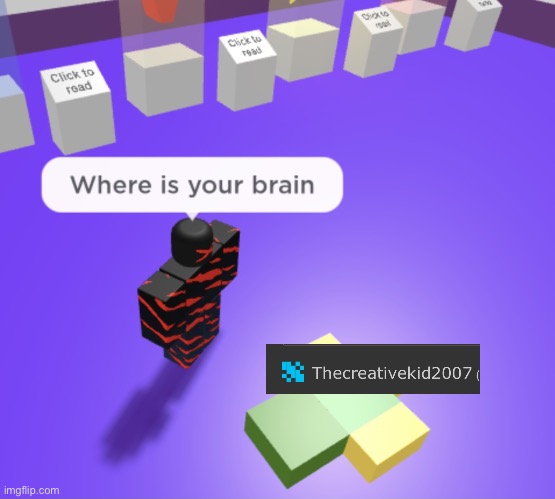 This is like one of the first temps i’ve ever made holy shit | image tagged in stratosfear where is your brain | made w/ Imgflip meme maker
