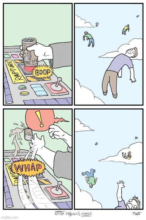 BOOP, WHAP | image tagged in comics/cartoons,comics,comic,buttons,button,can | made w/ Imgflip meme maker