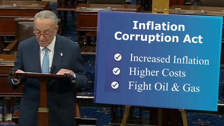 The Democrat Party Anti-Regular Folks Act! | Inflation
Corruption Act; Increased Inflation; Higher Costs; Fight Oil & Gas | image tagged in joe biden,biden,democrat party,democratic socialism,commies,globalism | made w/ Imgflip meme maker