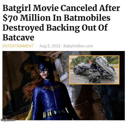 Batgirl Shelved | image tagged in batgirl | made w/ Imgflip meme maker