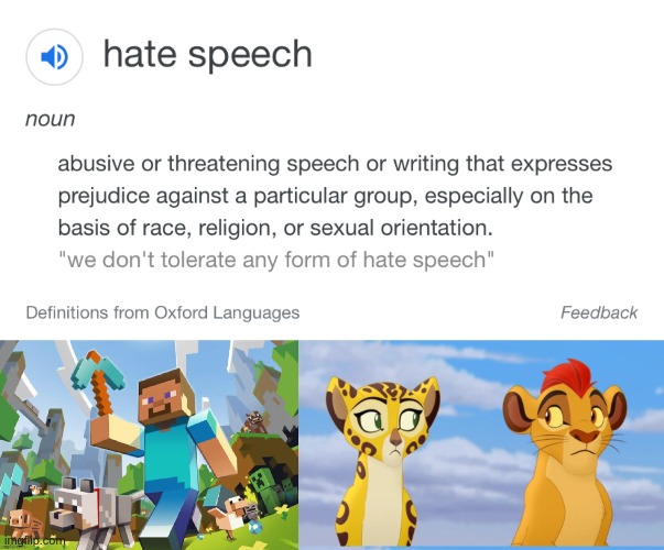 image tagged in hate speech definition,politicstoo raid template | made w/ Imgflip meme maker