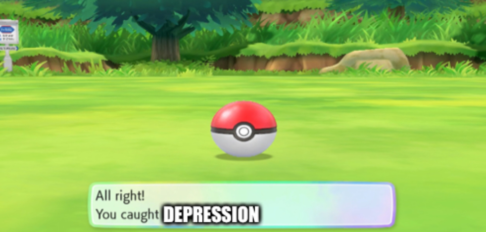 You caught depression Blank Meme Template
