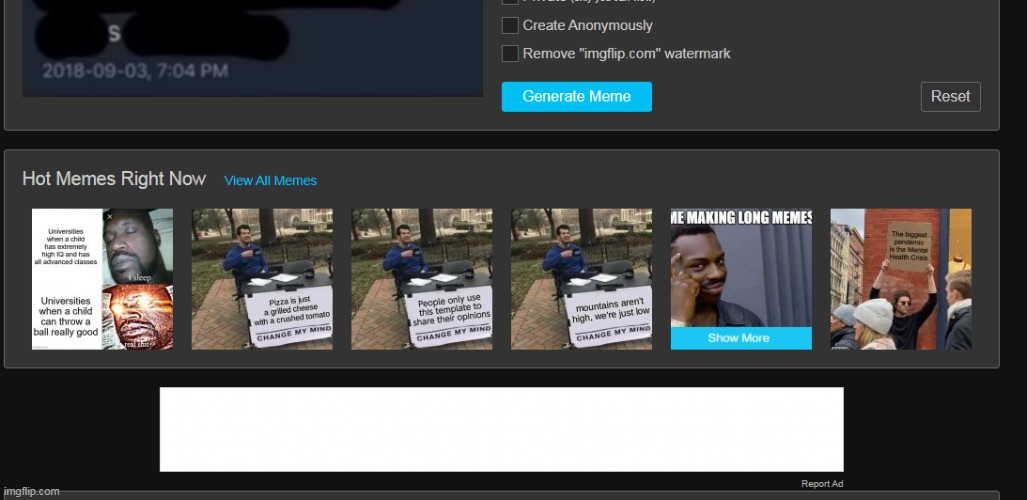 peak ad advertisement | made w/ Imgflip meme maker