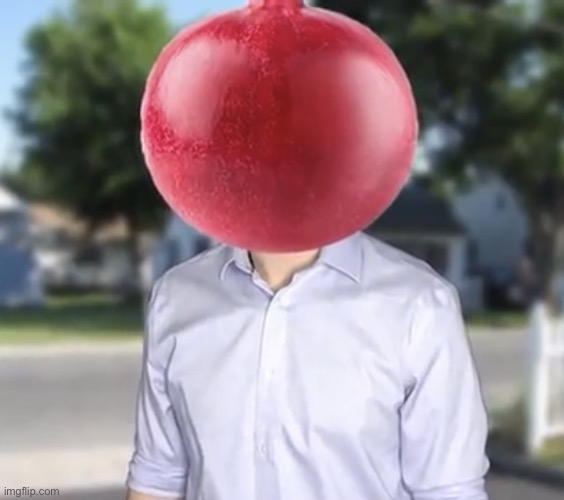 thank you for not simping for pomegranate man | image tagged in pomogranite man | made w/ Imgflip meme maker
