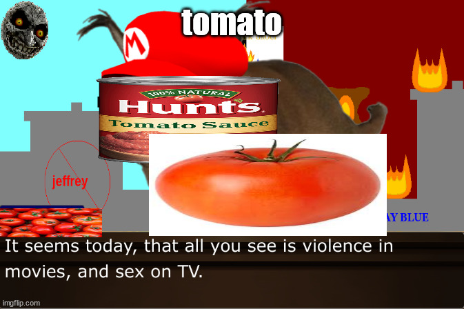 TOMATO singing the family guy theme | tomato | image tagged in flopdlop singing the family guy theme,tomatoes | made w/ Imgflip meme maker