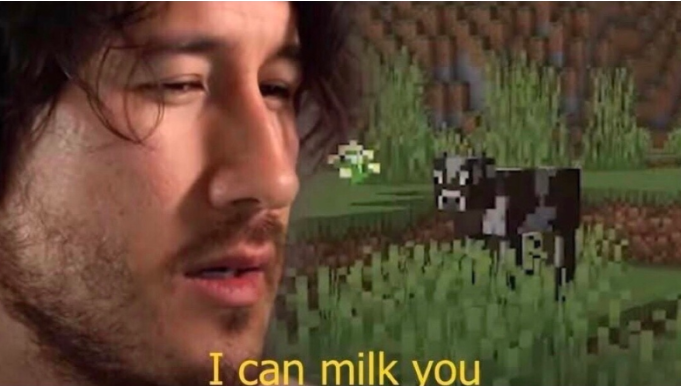 High Quality I can milk you Blank Meme Template