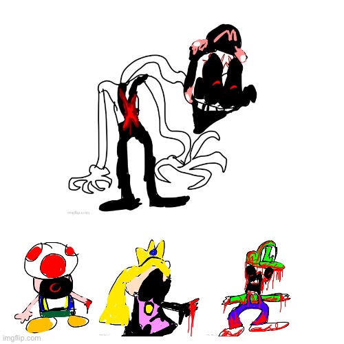 All Triple Trouble Mario Mix Characters I drew (don’t add a note) | made w/ Imgflip meme maker