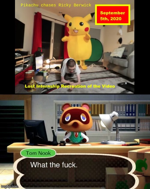 Damn, someone made a creepypasta off a fu*king joke? | image tagged in memes,funny,creepypasta,pikachu,ricky berwick,stop reading the tags | made w/ Imgflip meme maker