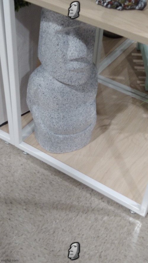 🗿; 🗿 | made w/ Imgflip meme maker