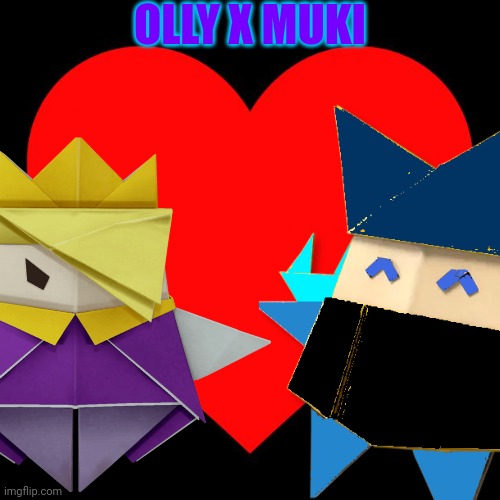 Olly x Muki.mp3 | OLLY X MUKI | image tagged in paper mario,heart,ocs | made w/ Imgflip meme maker