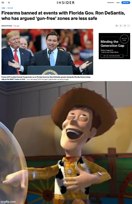 he's paranoid, mates | image tagged in woody laugh | made w/ Imgflip meme maker