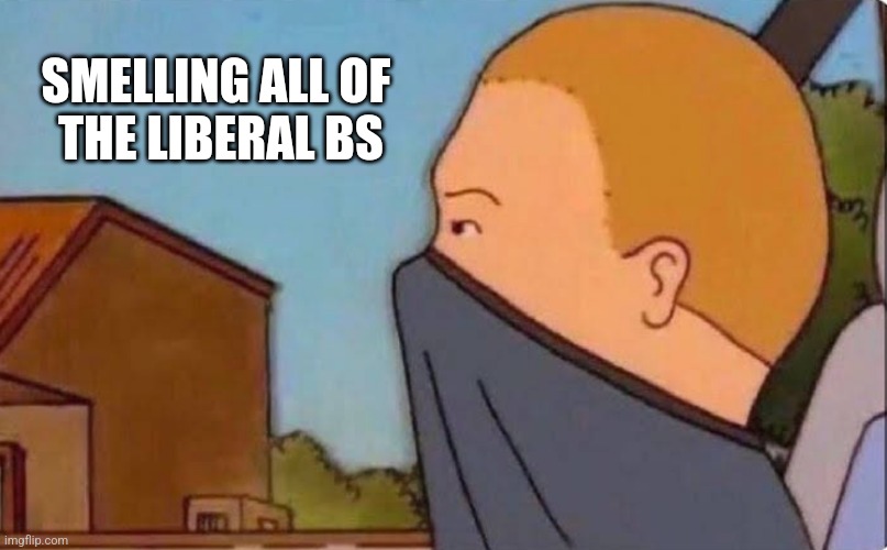 SMELLING ALL OF
 THE LIBERAL BS | image tagged in funny memes | made w/ Imgflip meme maker