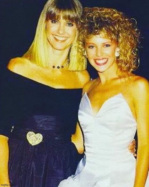 Kylie Olivia Newton-John | image tagged in kylie olivia newton-john | made w/ Imgflip meme maker