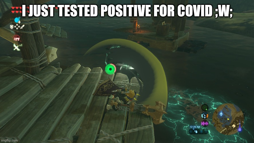 Halp | I JUST TESTED POSITIVE FOR COVID ;W; | made w/ Imgflip meme maker