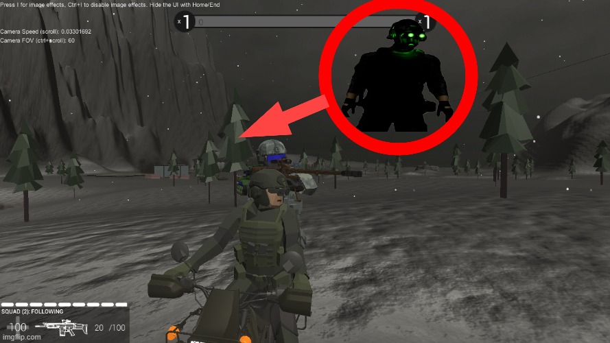 cloaker spotted in ravenfield? | made w/ Imgflip meme maker