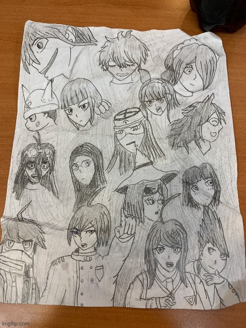 I drew this. Give everybody a name or something idk | made w/ Imgflip meme maker