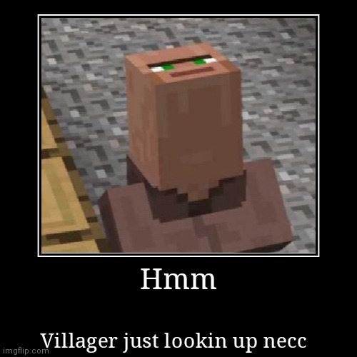 Necc in minecraft | image tagged in funny,demotivationals,minecraft | made w/ Imgflip demotivational maker