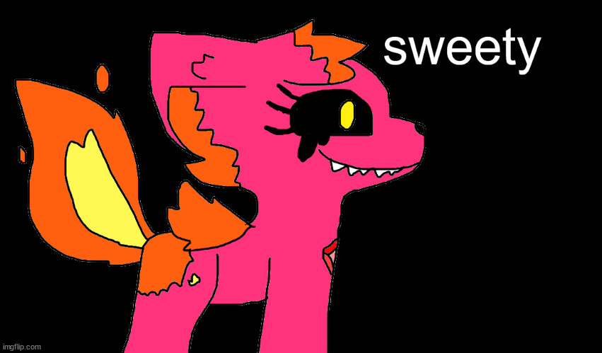 sweety (fire goddess cuz she got burned and died then alive) | image tagged in cats,ocs,fire,goddess | made w/ Imgflip meme maker
