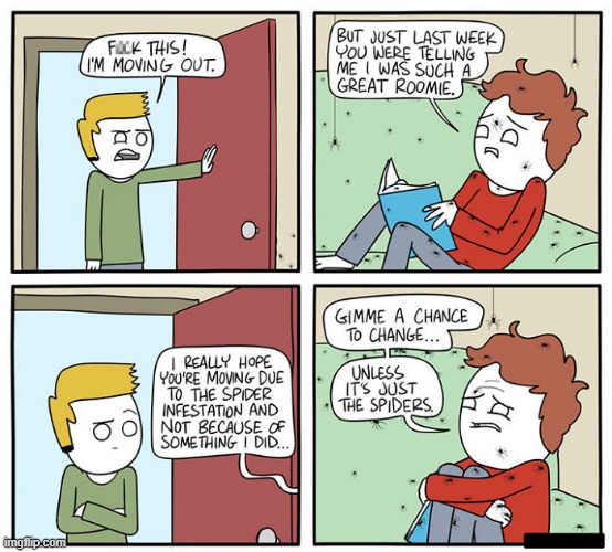 I'm Out | image tagged in comics | made w/ Imgflip meme maker