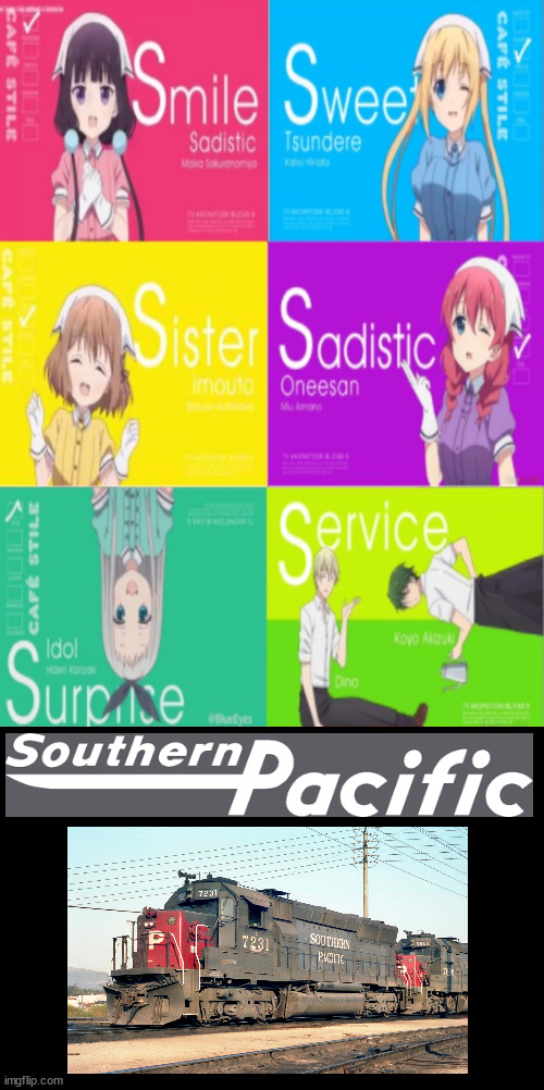 Smile, sweet, sister, sadistic, surprise, service, s... | image tagged in smile sweet sister sadistic surprise service s | made w/ Imgflip meme maker