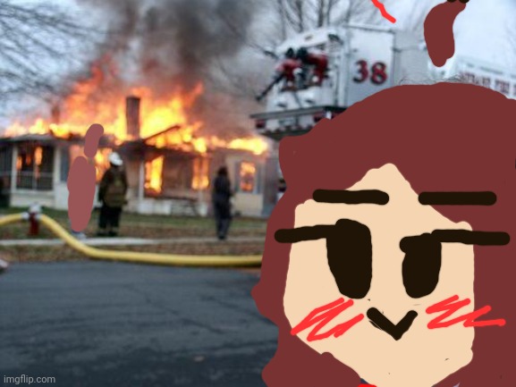 Disaster Girl Meme | image tagged in memes,disaster girl | made w/ Imgflip meme maker