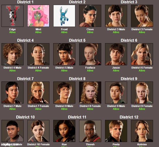 any suggestions? | image tagged in hunger games | made w/ Imgflip meme maker