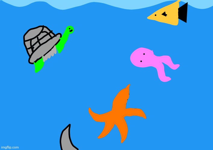 My oceanic drawing | made w/ Imgflip meme maker