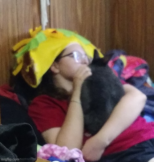 she wore the taco hat | made w/ Imgflip meme maker