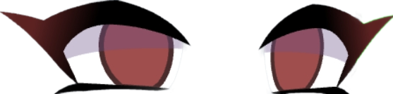 High Quality Gacha eyes Blank Meme Template