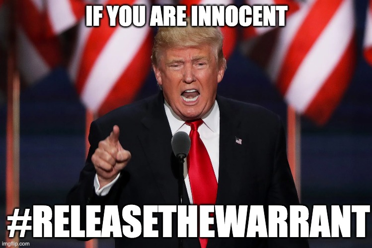 only crooks call it a raid, honest people call it law enforcement | IF YOU ARE INNOCENT; #RELEASETHEWARRANT | image tagged in donald trump approves,fbi investigation,the secret ingredient is crime | made w/ Imgflip meme maker