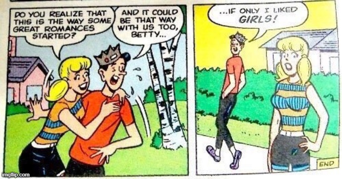 Jughead is officially aro ace. | image tagged in asexual,lgbt,comics/cartoons | made w/ Imgflip meme maker