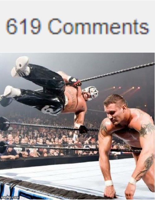 Booyaka, booyaka, 619 | image tagged in wwe | made w/ Imgflip meme maker