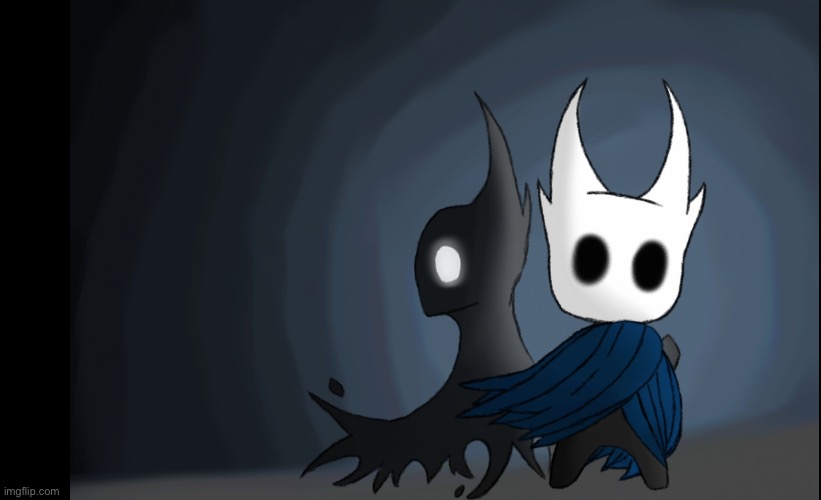 another Hollow Knight fanart I made | image tagged in hollow knight,fanart,drawings | made w/ Imgflip meme maker