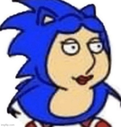 Lois Sonic | image tagged in lois sonic | made w/ Imgflip meme maker