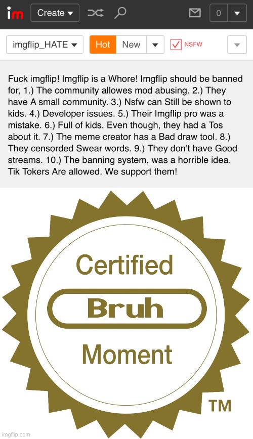 Best temp I could use tbh | image tagged in certified bruh moment | made w/ Imgflip meme maker