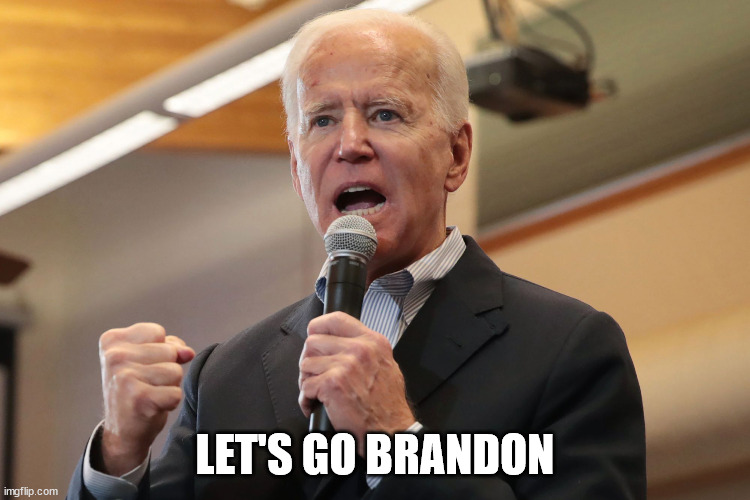 LET'S GO BRANDON | image tagged in i saved latin | made w/ Imgflip meme maker