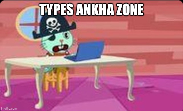Russell Finds the Internet | TYPES ANKHA ZONE | image tagged in russell finds the internet | made w/ Imgflip meme maker