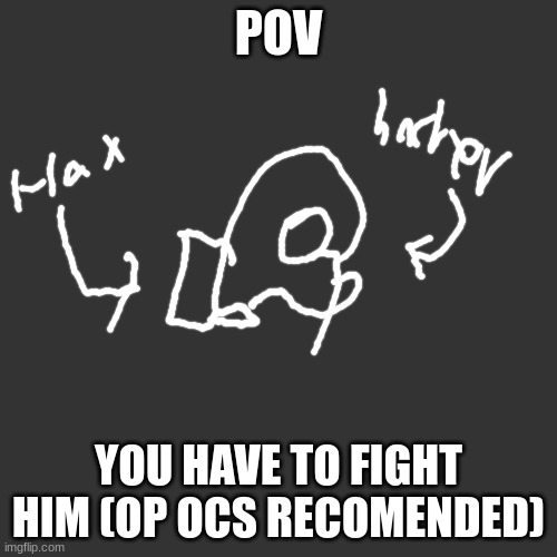 trying my new OC,  hacker | POV; YOU HAVE TO FIGHT HIM (OP OCS RECOMENDED) | image tagged in memes,blank transparent square,rp,oc | made w/ Imgflip meme maker