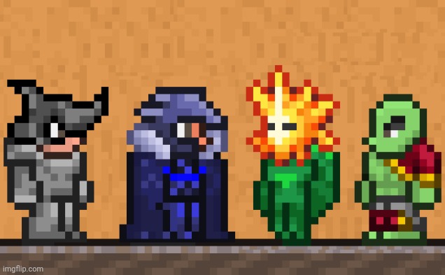 Me and the boys: Terraria edition | image tagged in me and the boys terraria edition | made w/ Imgflip meme maker