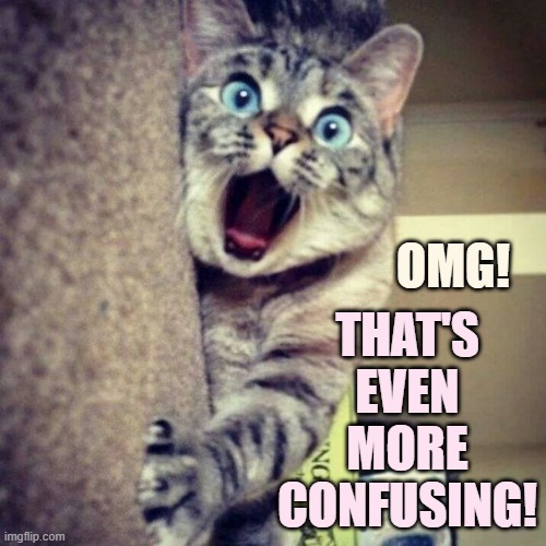 OMG! THAT'S EVEN MORE CONFUSING! | made w/ Imgflip meme maker