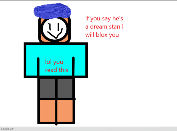 a drawing of my OC i made in paint 3D | image tagged in drawings,i suck at art | made w/ Imgflip meme maker