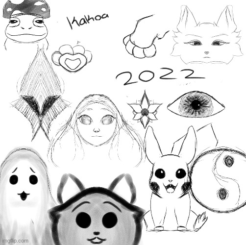 Random sketches | made w/ Imgflip meme maker