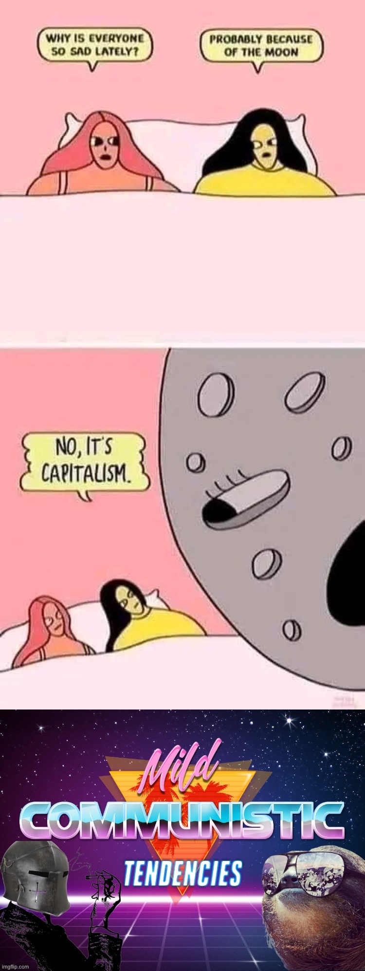 [Mandatory Communist Indoctrination] | image tagged in capitalism is why everyone s so sad,sloth rmk mild communistic tendencies,mandatory,communist,indoctrination,sloth | made w/ Imgflip meme maker