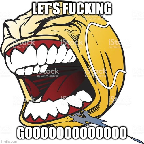 Let's Fucking Go | LET'S FUCKING GOOOOOOOOOOOOO | image tagged in let's fucking go | made w/ Imgflip meme maker