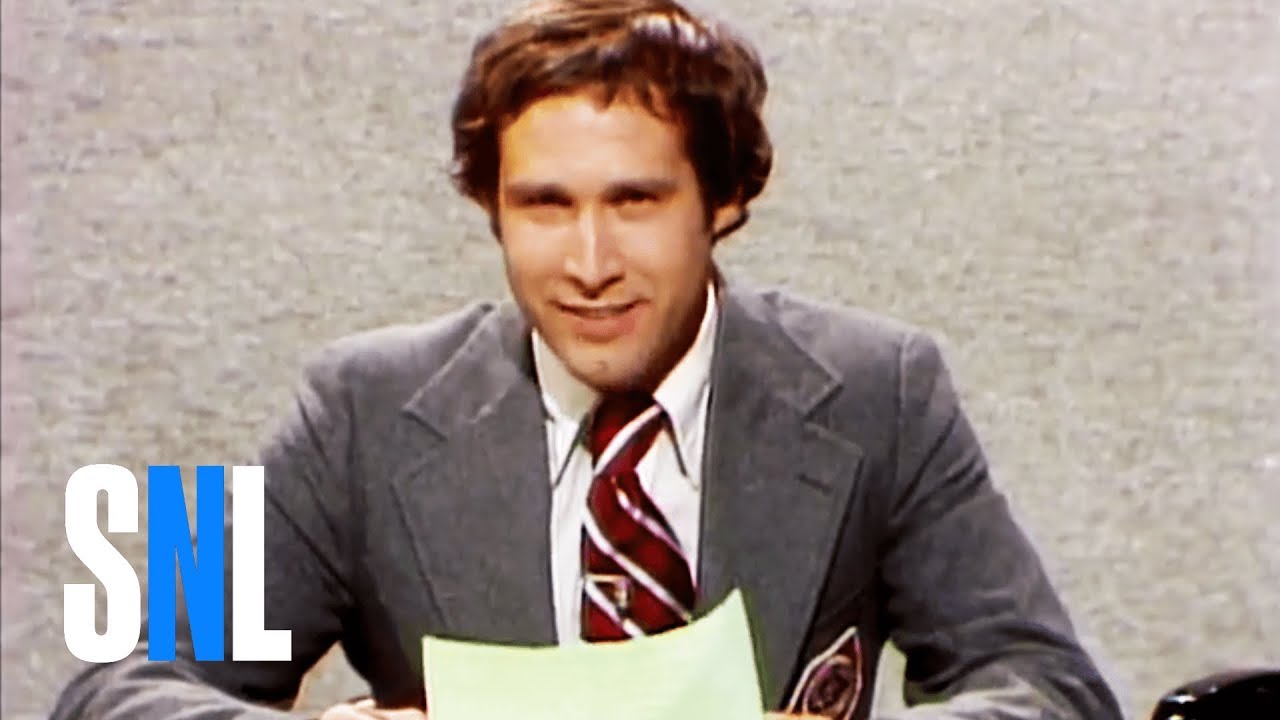 Chevy Chase SNL News Blank Meme Template