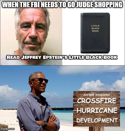 The truth will come out... | WHEN THE FBI NEEDS TO GO JUDGE SHOPPING | image tagged in guilty,obama,fbi | made w/ Imgflip meme maker