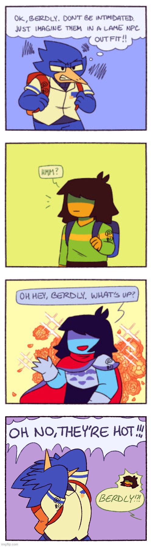 day 47 of posting deltarune comics | image tagged in ignore the quality idek what happened lol | made w/ Imgflip meme maker