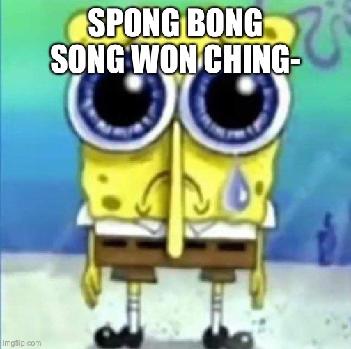 Spunch Bop | SPONG BONG SONG WON CHING- | image tagged in spunch bop | made w/ Imgflip meme maker