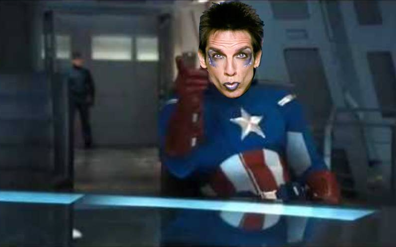 High Quality ZOOLANDER, I UNDERSTOOD THAT REFERENCE (CAPTAIN AMERICA) Blank Meme Template